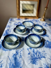 Load image into Gallery viewer, Blue Canton Teacup & Saucer Sets - Freckles & Feelings