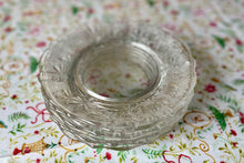 Load image into Gallery viewer, Etched Glass Salad/Dessert Plates - Freckles & Feelings