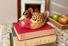 Load image into Gallery viewer, Hand Painted Duck Dish - Freckles &amp; Feelings
