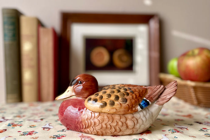 Hand Painted Duck Dish - Freckles & Feelings