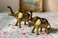 Load image into Gallery viewer, Brass &amp; Mother Of Pearl Elephant Paper Weights - Freckles &amp; Feelings
